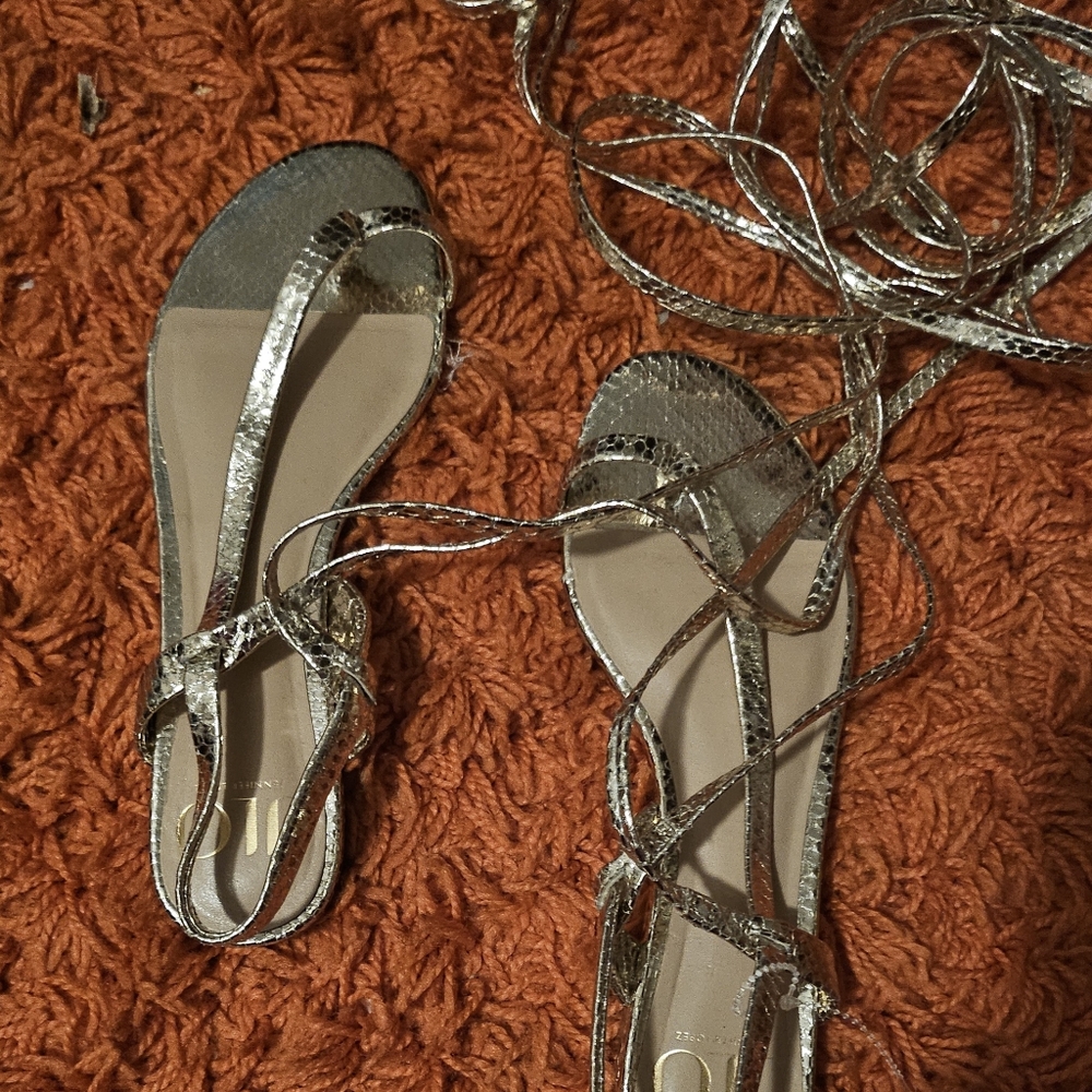 JLO women lace up sandals - Picture 8 of 10
